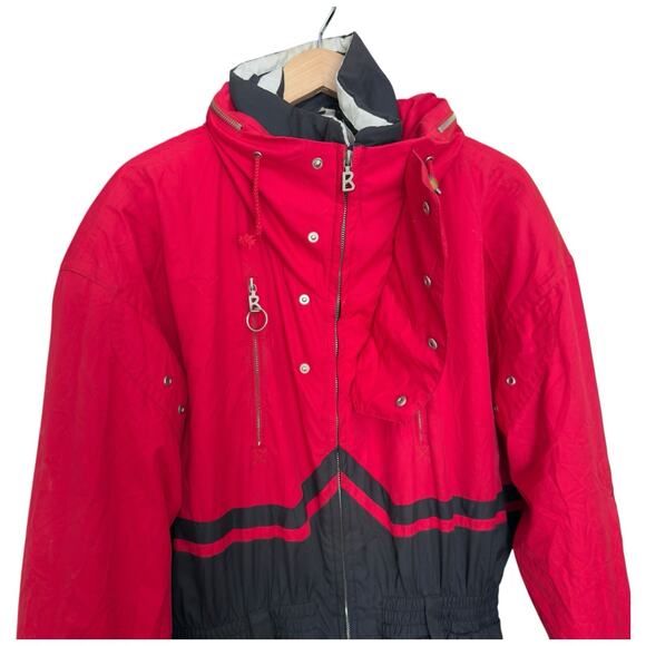 Bogner Vintage Ski Suit One Piece Snowsuit Snow Bib Size 36 - Picture 13 of 15